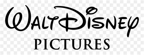 Walt Disney Pictures Text Logo - Walt Disney Logo PNG - FlyClipart