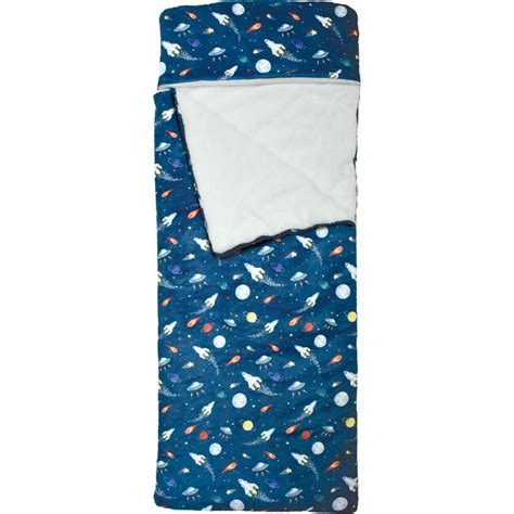 Space Sleeping Bag Blue Iscream Blankets And Quilts Maisonette