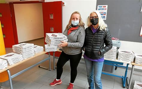 À Prat lamicale laïque Triskol satisfaite de lopération pizzas Le