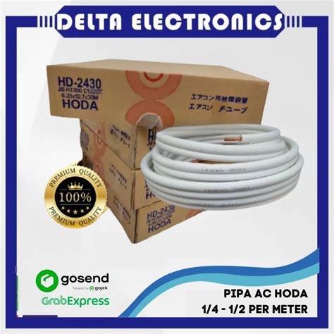 Jual Pipa Ac Hoda 14 12 15 2 Pk Per Meter Shopee Indonesia