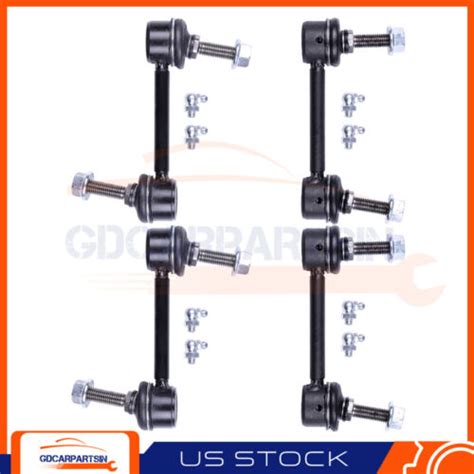 Suspension X Front X Rear Stabilizer Sway Bar Links Kit Fits