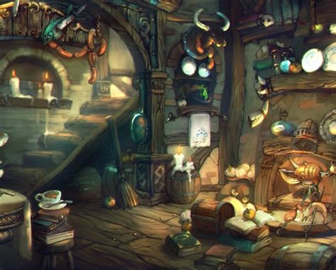 In the inn | Concept art, Game concept art, Environment concept art