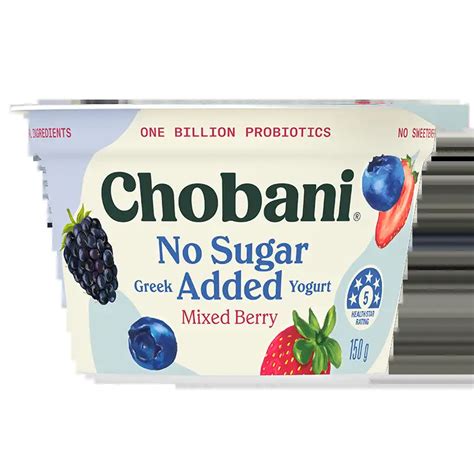 Chobani No Sugar Added Chobani Australia