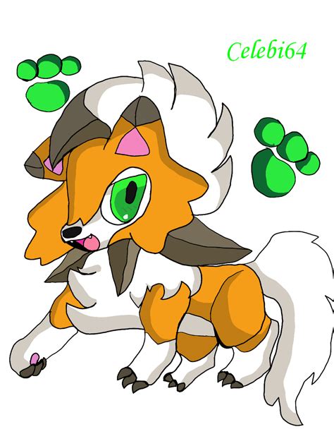 Lycanroc Dusk Form By Celebi64 On Deviantart