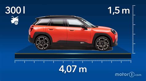 MINI Aceman Les Dimensions Et Le Volume Du Coffre Du Petit Crossover