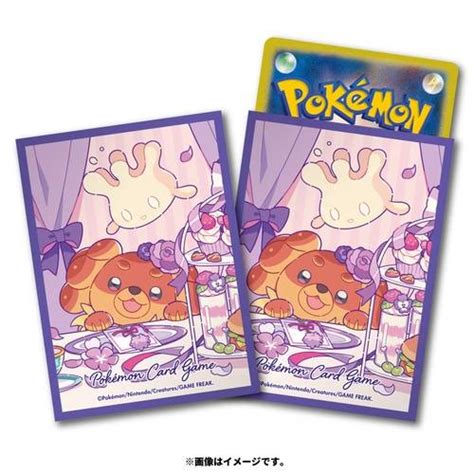 Pokemon Card Game Deck Shield Dachsbun Sleeves Pack Accessory