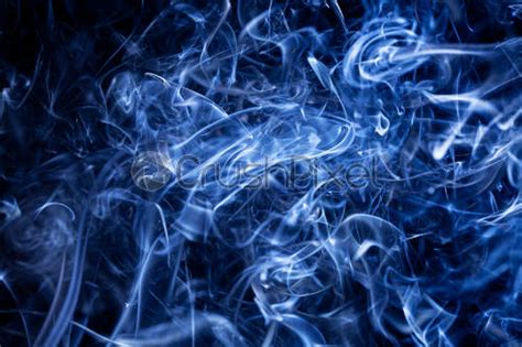 Blue Smoke Abstract Texture Background Stock Photo Crushpixel