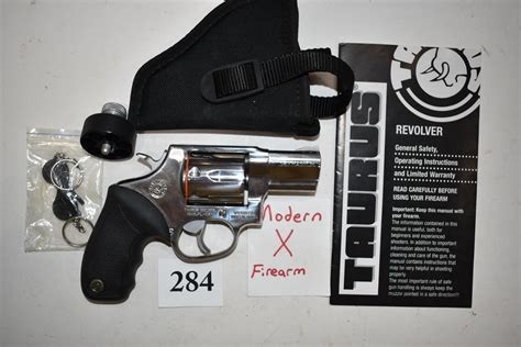 Lot X Taurus Model 605 Stainless 357 Magnum Revolver