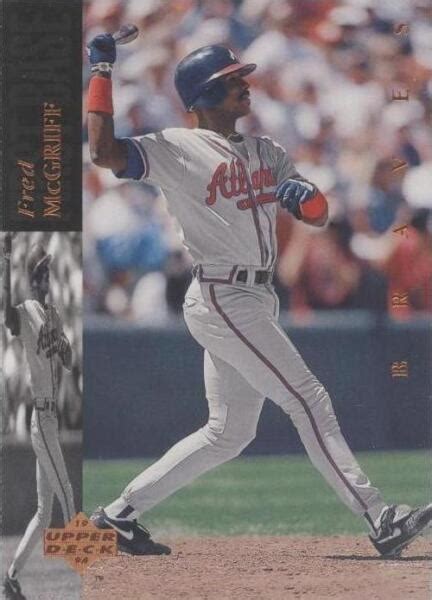 Upper Deck Fred Mcgriff For Sale Online Ebay