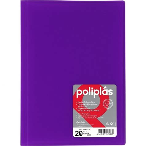 Carpeta Traslucida De Fundas Poliplas Grafoplas