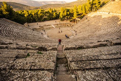 The Great Theatre of Epidaurus on Behance