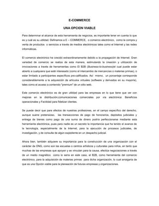 Ensayo E Commerce PDF