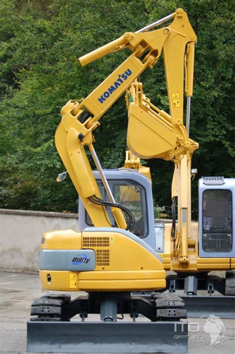 Excavator Mini Excavator Mit CE Komatsu PC75UU 3