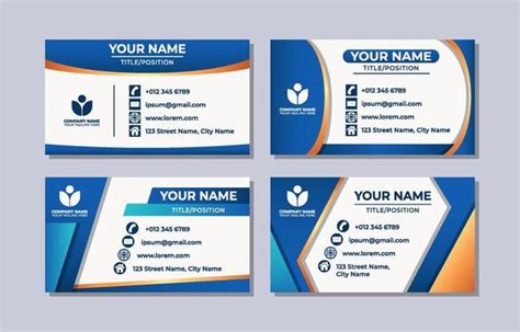 Name Card Design Vector Art, Icons, and Graphics for Free Download