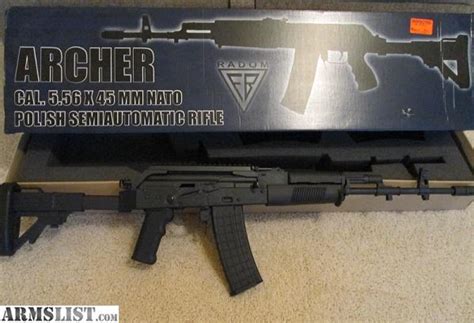 ARMSLIST For Sale I O RADOM BERYL ARCHER 5 56