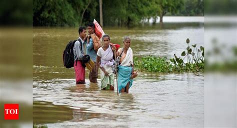 Landslides Triggered By Rain 3 More Die In Assam Floods Toll Rises To 24 Guwahati News