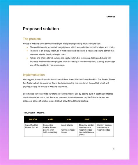 How To Write A Business Proposal Simple Proposal Template How To Make A Business Proposal