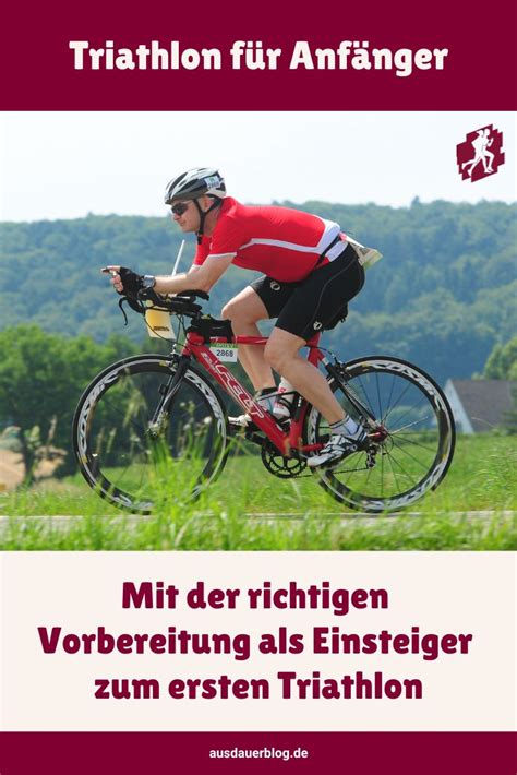 Triathlon Anfänger mit der richtigen Vorbereitung als Einsteiger zum