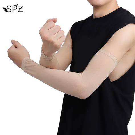 1Pair Nylon Breathable Arm Tattoo Concealer Cover Up Long Sleeve Scar ...