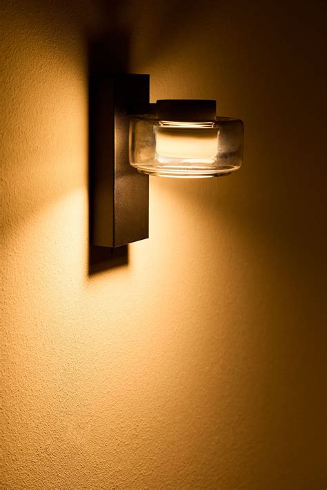 Led Outdoor Wall Light In Metal And Glass Valideri Sklum