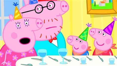 Peppa Pig Official Channel Peppa Pig Celebrates Grandpa Pig S