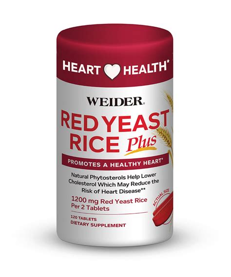 Red Yeast Rice Plus – Weider Global Nutrition