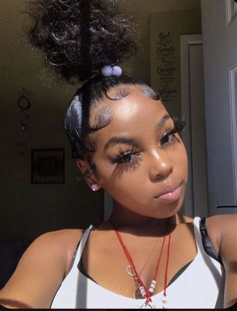 𝐔𝐍𝐄𝐗𝐏𝐄𝐂𝐓𝐄𝐃 𝐀𝐓𝐓𝐑𝐀𝐂𝐓𝐈𝐎𝐍 Edges Hair Natural Hair Styles Easy Baddie