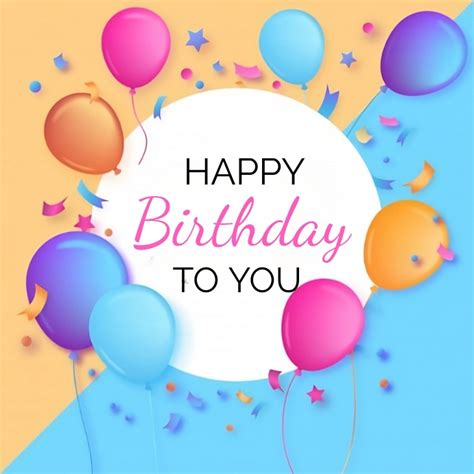 Happy Birthday To You Poster Template Postermywall