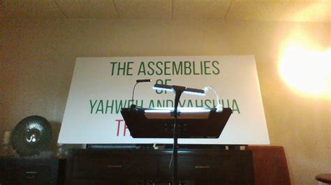 The Assemblies Of Yahweh And Yahshua The Messiah Youtube