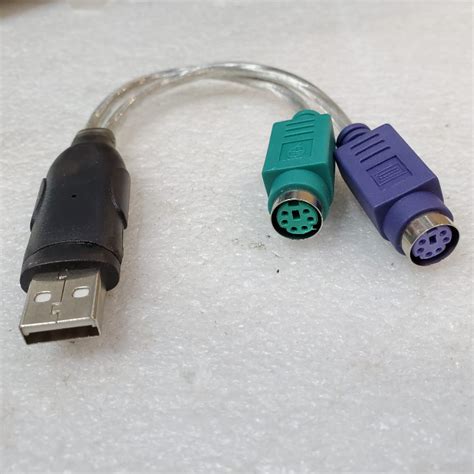 Ugreen สาย Usb To Ps2 Male To Female Ps2 Adapter Converter Extension Cable 20219 08 เมตร