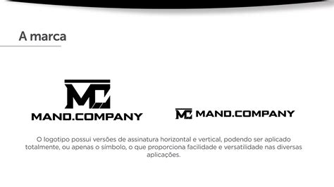 Apresentação De Marca Mandcompany On Behance