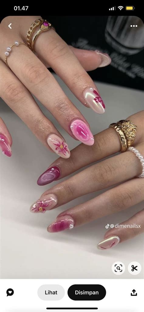 Pin Oleh Libiana Di Nail Art Di Ide Seni Kuku Seni Kuku Kuku