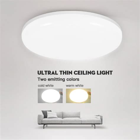 Canmeijia Led Ceiling Light W Ultra Thin Round Ceiling Lamp