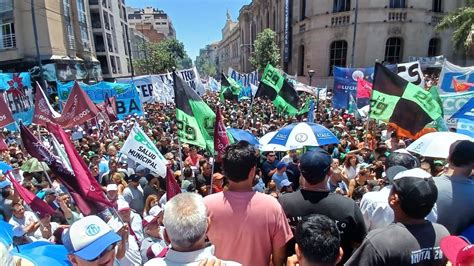 Fuerte Adhesión Al Paro De La Cgt En La Provincia Donde Milei Ganó Con