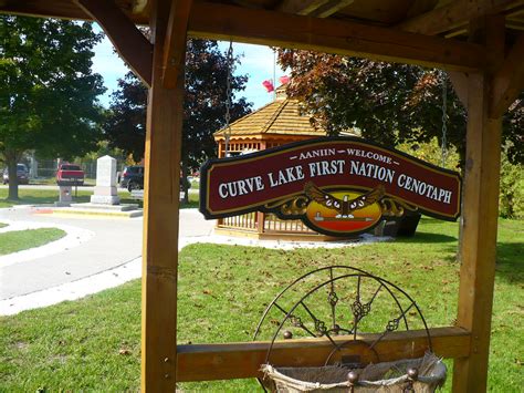 Ontario War Memorials Curve Lake First Nations