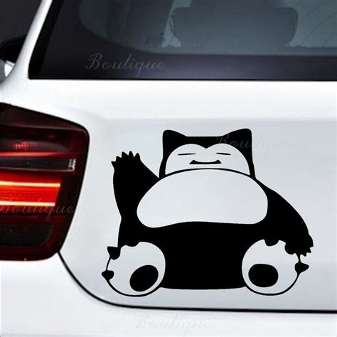 Pokémon Snorlax Chubby Vinyl Car Sticker Little Sticker Store