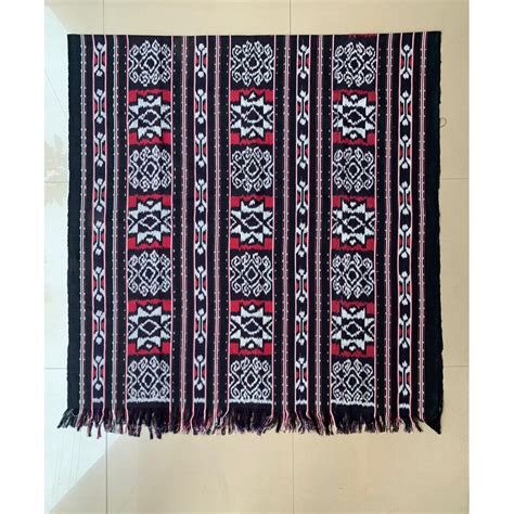 Jual Kain Tenun Blanket Halusan Etnik Jepara Motif Tradisional Tenun