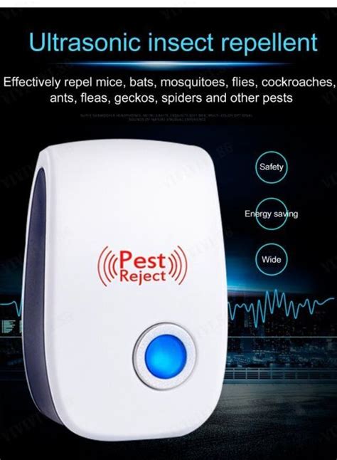 Electric Ultrasonic Pest Repeller Mosquito Rat Repellent Control