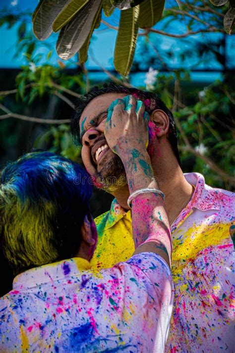 Holi the Festival of Colors Editorial Image - Image of celebrated ...