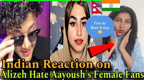 INDIAN Reaction On Nepal Alizeh Block Aayoush S Female Fans