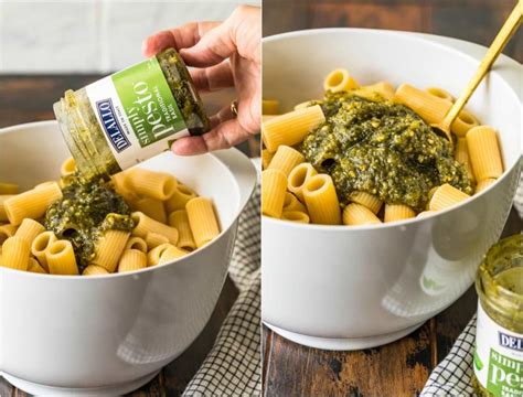 4 Ingredient Pesto Baked Rigatoni Recipe Video