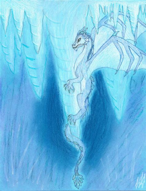 Crystal Ice Dragon by Satyrtail on DeviantArt