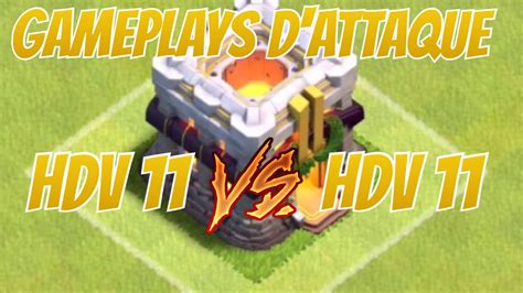 Clash Of Clans Un HDV 11 Attaque Un HDV 11 YouTube