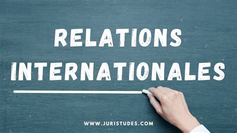 Relations Internationales Résumé du cours YouTube