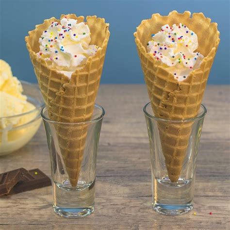 Waffle Cone Shooters Cocktail Recipe