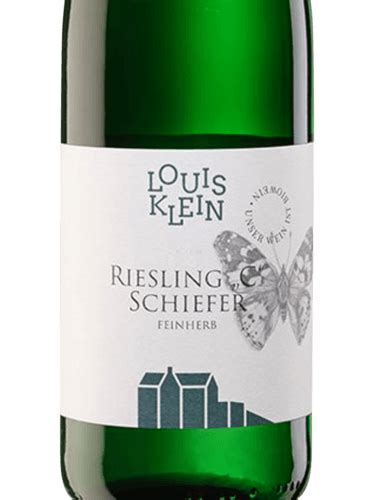 Louis Klein Riesling C Schiefer Feinherb Vivino Australia