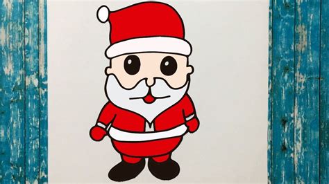 C Mo Dibujar A Pap Noel Paso A Paso F Cil Y R Pido How To Draw Santa