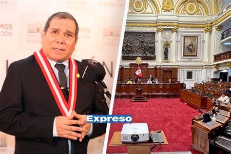 Presidente Del Poder Judicial Asisti Al Congreso Para Sustentar