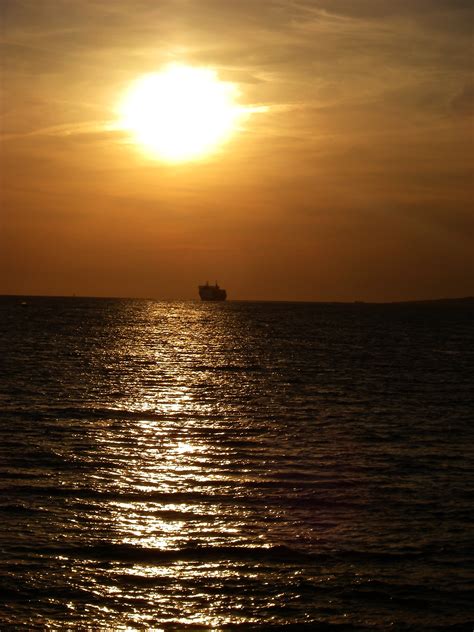 Kostenlose Foto Strand Meer Küste Ozean Horizont Sonne Sonnenaufgang Sonnenuntergang