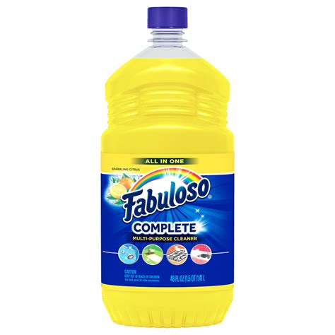 Fabuloso Complete All Purpose Cleaner Sparkling Citrus 48 Fl Oz